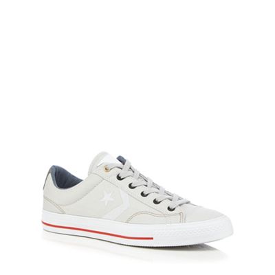 Converse Grey 'Star Player' lace up shoes
